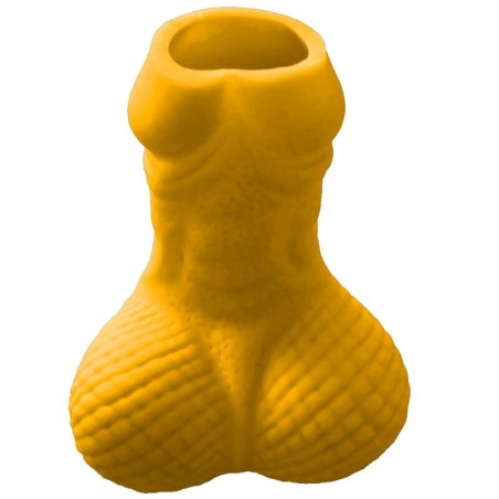 DIABLO PICANTE - BICCHIERE DA SHOT A FORMA DI PENE GIALLO