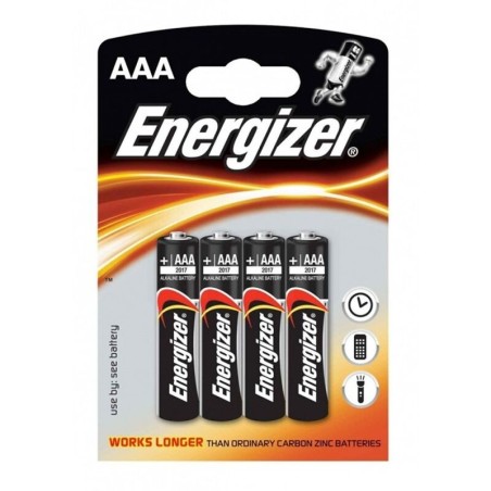 ENERGIZER - ALKALINE POWER BATTERIE AAA LR03 4
