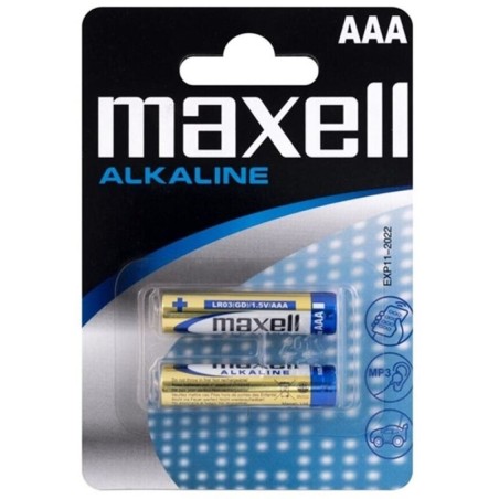 MAXELL - ALKALINBATTERIE AAA LR03 BLISTER 2