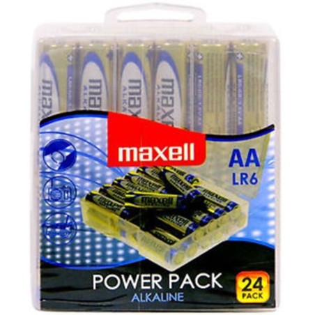 MAXELL - PILES ALCALINES AA LR6 PACK 24 PILES