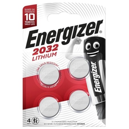 ENERGIZER - PILA BOTON LITIO CR2032 3V BLISTER4