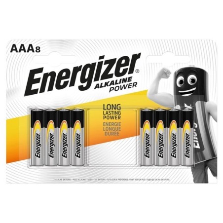 ENERGIZER - PILE ALCALINE PUISSANCE AAA LR03 8 UNIT