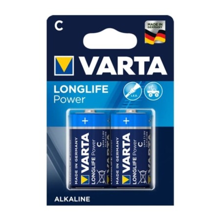 VARTA - LONGLIFE POWER PILA ALCALINA C LR14 BLISTER2