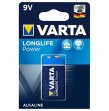 VARTA - LONGLIFE POWER ALKALINE BATTERY 9V LR61 1 UNIT VARTA - LONGLIFE POWER ALKALINE BATTERY 9V LR61 1 UNIT