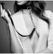 BIJOUX INDISCRETS - MAZE BLACK NECKLACE WITH STRAP BIJOUX INDISCRETS - MAZE BLACK NECKLACE WITH STRAP