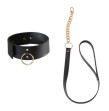 BIJOUX INDISCRETS - MAZE BLACK NECKLACE WITH STRAP BIJOUX INDISCRETS - MAZE BLACK NECKLACE WITH STRAP