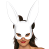 LEG AVENUE - MASQUERADE MASQUE DE LAPIN BLANC