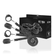 FETISH SUBMISSIVE - ENSEMBLE DE MENOTTES ET LIENS AVEC DOUBLURE EN NOPRÈNE FETISH SUBMISSIVE - ENSEMBLE DE MENOTTES ET LIENS AVEC DOUBLURE EN NOPRÈNE