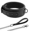FETISH SUBMISSIVE - COLLIER CHAÎNE DOUBLURE EN NOPRÈNE FETISH SUBMISSIVE - COLLIER CHAÎNE DOUBLURE EN NOPRÈNE