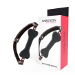DARKNESS - BLACK BONE SILICONE GAG DARKNESS - BLACK BONE SILICONE GAG