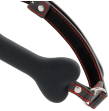 DARKNESS - BLACK BONE SILICONE GAG DARKNESS - BLACK BONE SILICONE GAG
