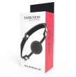 DARKNESS - BLACK SILICONE GAG DARKNESS - BLACK SILICONE GAG