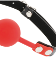 DARKNESS - BÂILLON EN SILICONE ROUGE DARKNESS - BÂILLON EN SILICONE ROUGE