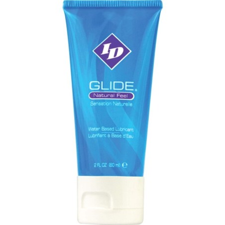 ID GLIDE - LUBRIFIANT BASE DEAU TUBE DE VOYAGE ULTRA LONGUE DURÉE 60 ML