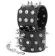 DARKNESS - MANETTE CON TESCHI E OSSA NERE CON SPUNTE DARKNESS - MANETTE CON TESCHI E OSSA NERE CON SPUNTE