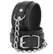 DARKNESS - BLACK TEXTURED LEATHER HANDCUFFS DARKNESS - BLACK TEXTURED LEATHER HANDCUFFS