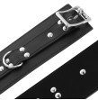 DARKNESS - HANDSCHELLEN AUS SCHWARZEM LEDER DARKNESS - HANDSCHELLEN AUS SCHWARZEM LEDER