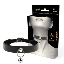 COQUETTE CHIC DESIRE - COLLIER CUIR VEGAN FEMME ACCESSOIRE HOCHET-CERCEAU