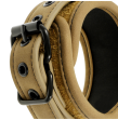 FETISH SUBMISSIVE ORIGEN - VEGAN LEATHER HANDCUFFS WITH NEOPRENE LINING FETISH SUBMISSIVE ORIGEN - VEGAN LEATHER HANDCUFFS WITH NEOPRENE LINING