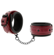 FETISH SUBMISSIVE DARK ROOM - HANDSCHELLEN AUS VEGANEM LEDER MIT NEOPRENFUTTER FETISH SUBMISSIVE DARK ROOM - HANDSCHELLEN AUS VEGANEM LEDER MIT NEOPRENFUTTER