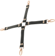 COQUETTE CHIC DESIRE - FANTASY VEGAN LEATHER HOG TIE COQUETTE CHIC DESIRE - FANTASY VEGAN LEATHER HOG TIE