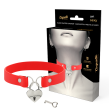 COQUETTE CHIC DESIRE - COLLAR CUERO VEGANO ROJO ACCESORIO CORAZÓN CON LLAVE COQUETTE CHIC DESIRE - COLLAR CUERO VEGANO ROJO ACCESORIO CORAZÓN CON LLAVE
