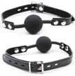 OHMAMA FETISH - BALL GAG IN SILICONE CON CINTURA IN PELLE (LUCCHETTO INCLUSO) OHMAMA FETISH - BALL GAG IN SILICONE CON CINTURA IN PELLE (LUCCHETTO INCLUSO)