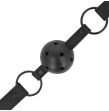 INTENSE - FETISH VEGAN LEATHER BALL GAG INTENSE - FETISH VEGAN LEATHER BALL GAG