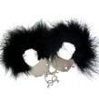 ADRIEN LASTIC - MANETTE IN METALLO CON PIUME NERE ADRIEN LASTIC - MANETTE IN METALLO CON PIUME NERE