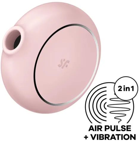 SATISFYER - STIMOLATORE E VIBRATORE A DOPPIO PRO TO GO 3 ROSA