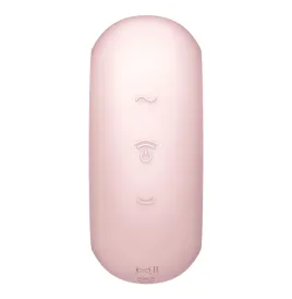 SATISFYER - PRO TO GO 3 DOPPELTER LUFTPULSSTIMULATOR and VIBRATOR ROSA