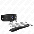 KINK - COLLAR CON CORREA 65 CM CON DIAMANTES AZULES AJUSTABLE 36-43 CM X 5 CM