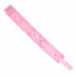 KINK - COLLAR CON CORREA 65 CM CON RESTRICCIONES ROSA AJUSTABLE 36-42 CM X 5.5 CM