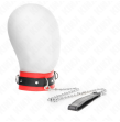 KINK - COLLAR WITH BELT 65 CM WITH STRAP RED 54 X 4.5 CM