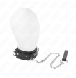 KINK - COLLIER AVEC LAISSE 65 CM 3 ANNEAUX MODÈLE 1 RÉGLABLE 38-49 CM X 5 CM