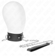 KINK - COLLANA CON GUINZAGLIO 65 CM 3 MODELLO ANELLI 2 REGOLABILE 36-43 CM X 5 CM