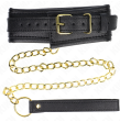 KINK - NECKLACE WITH SPONGE IMITATION LEATHER STRAP MODEL 1 ADJUSTABLE 37-54 CM X 3 CM