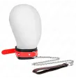 KINK - COLLAR CON CORREA 65 CM ROJO AJUSTABLE 36-43 CM X 5 CM