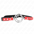 KINK - GAG CON O-RING MULTIPLI 4-4,8 CM ROSSO 38 X 56 CM