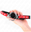 KINK - GAG CON O-RING MULTIPLI 4-4,8 CM ROSSO 38 X 56 CM
