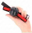 KINK - HOLLOW HARD MOUTH 4.5 CM GAG WITH ELASTIC BELT 56 x 1.5 CM