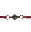 KINK - RAUTENMUSTER-BALL 4,5 CM GAG MODELL 2 64,5 CM VERSTELLBAR 42-60 CM