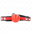 KINK - BALLE TPE SOUPLE 4 CM GAG MODÈLE 4 60 x 2 CM RÉGLABLE 37-52 CM