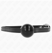 KINK - BLACK SINGLE SOLID BALL 4 CM GAG 65 x 1.5 CM