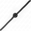 KINK - SCHWARZER EINZELNER FESTER BALL 4 CM GAG 65 x 1,5 CM