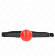 KINK - RED SINGLE SOLID BALL 4 CM GAG 65 x 1.5 CM