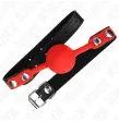 KINK - MORDAZA DE BOLA 4 CM DE SILICONA ROJA 60 x 2 CM