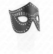 KINK - MASCHERA IN SIMILPELLE CON RIVETTI MODELLO 2 30 x 12 CM