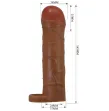 PRETTY LOVE - GUAINA PER PENE BUNION CON ESTENSIONE 2,5 CM MULATTO PRETTY LOVE - GUAINA PER PENE BUNION CON ESTENSIONE 2,5 CM MULATTO