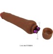 BAILE - DRYAD REALISTISCHER VIBRATOR 25 CM MULATTE